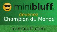 Jonathan joue au Minibluff